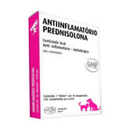 Anti-inflamatório Prednisolona para Cães e Gatos 10 Comprimidos 20mg