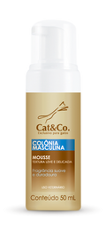 Cat&Co Colonia Masculina Mousse 50 Ml