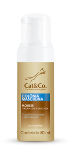 Cat&Co Colonia Masculina Mousse 50 Ml