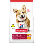 Ração Hills Science Diet Pedaços Pequenos para Cães Adultos de Pequeno Porte Sabor Frango 12Kg