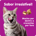 Petisco Whiskas Temptations Anti Bola de Pelo Para Gatos Adultos 40 g 4un