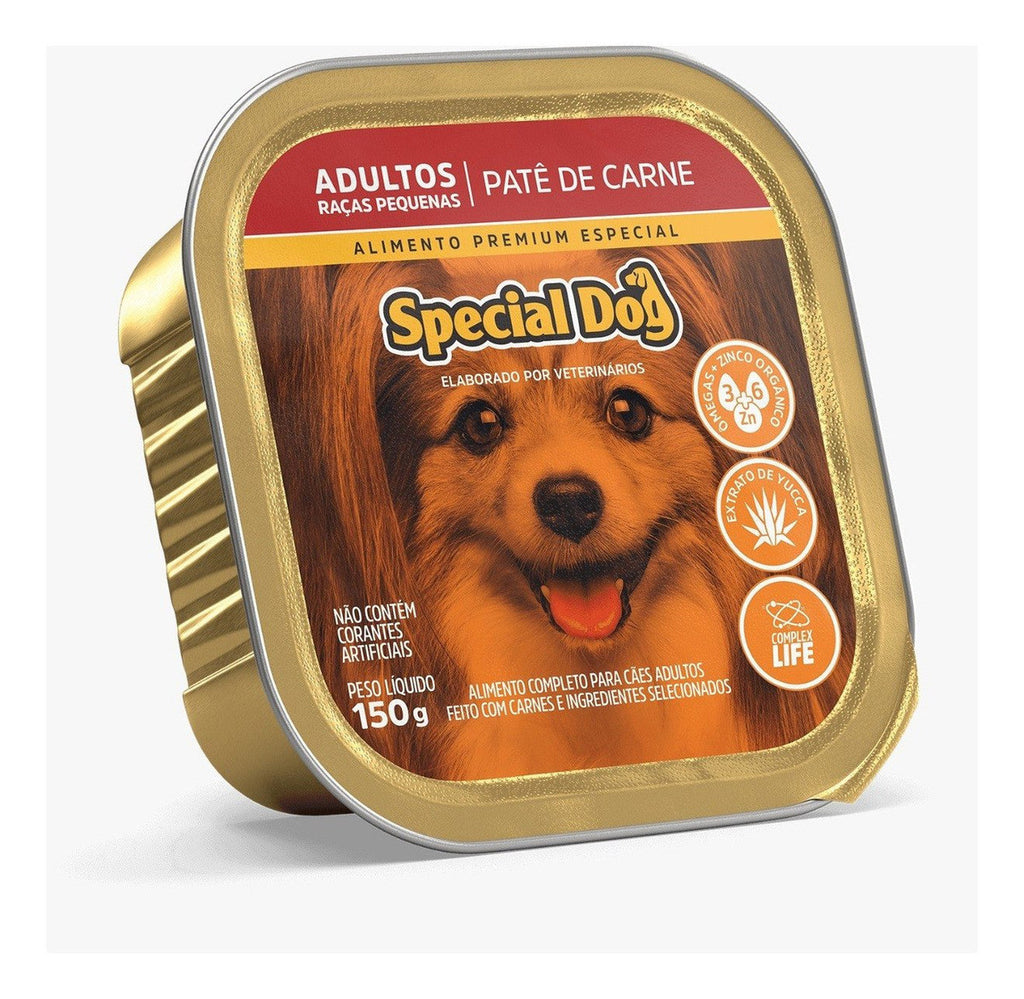 Patê Special Dog Adultos Rp Carne 150G