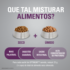 Ração Optimum para Cães Filhotes Raças Pequenas e Minis Sabor Frango e Arroz 1kg