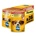 Kit Ração Úmida Pedigree Sachê Frango ao Molho para Cães Adultos de Raças Pequenas 36 Unidades