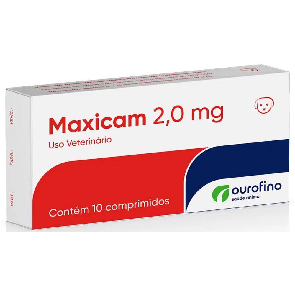 Maxicam 2,0mg 10 comp