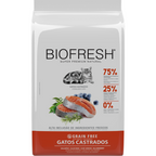 Ração Seca Biofresh Salmão, Alecrim, Chá Verde e Blueberry para Gatos Castrados - 400 g