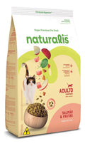 Ração  Naturalis Salmão e Frutas para Gatos Adultos Castrados 7.5kg