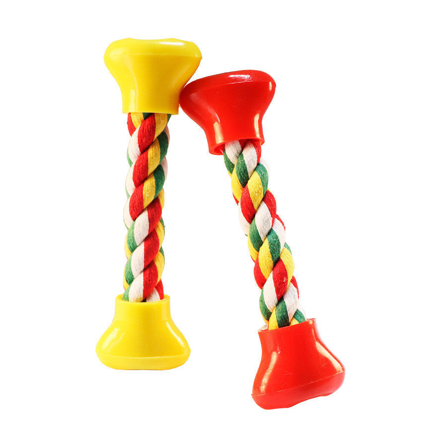 Brinquedo Chalesco Dental Bone Médio para Cães - Cores Sortidas