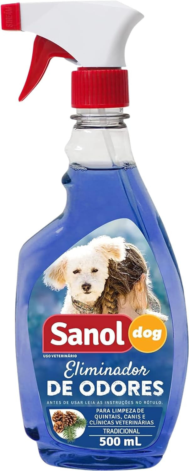 Eliminador de Odor Sanol Dog Cães Gatilho 500Ml