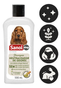 Shampoo para Cães Sanol Dog Neutralizador de Odores Embalagem 500Ml