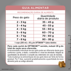 Ração Optimum para Gatos Adultos Sabor Carne 1kg