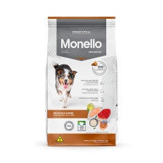 Ração Monello para Cães Adultos de Porte Médio e Grande Sabor Frango e Carne