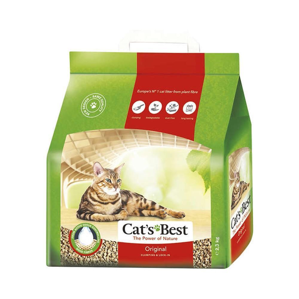 Granulado Ecológico Cats Best Original para Gatos 4,3kg