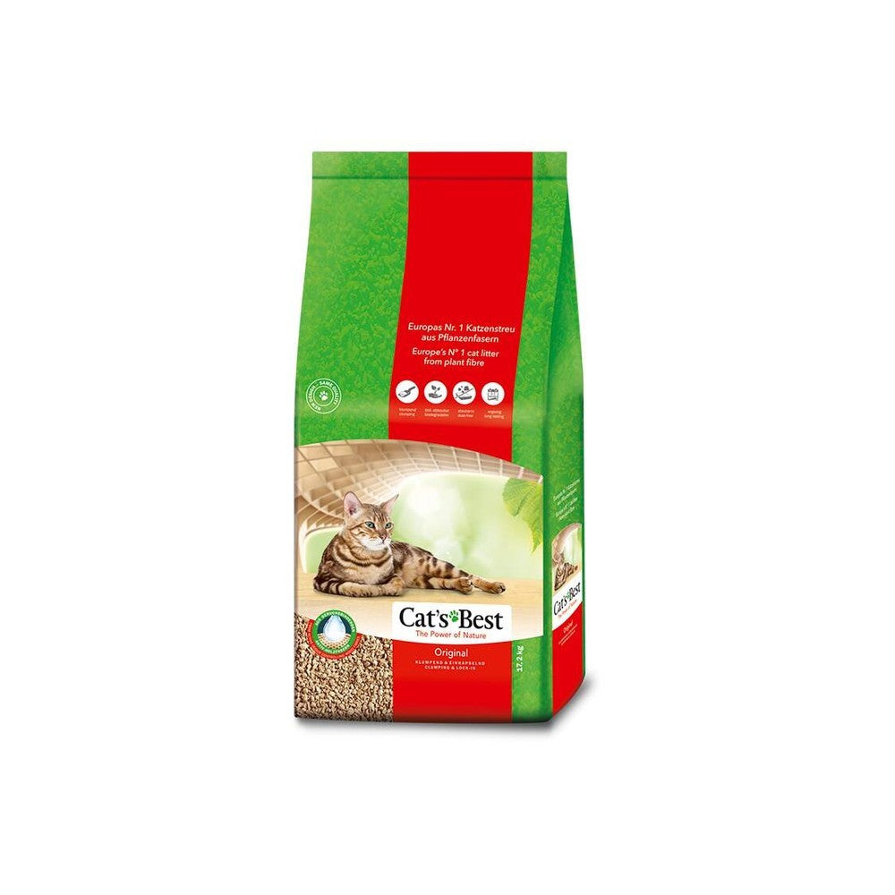 Areia Higiênica Cats Best para Gatos 17,2Kg
