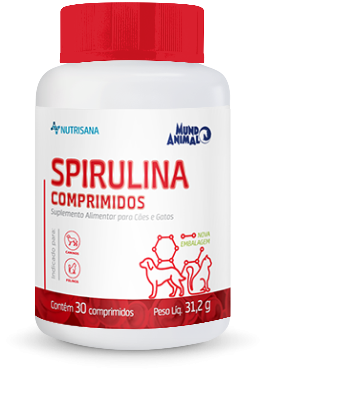 Nutrisana Spirulina 30 Comprimidos