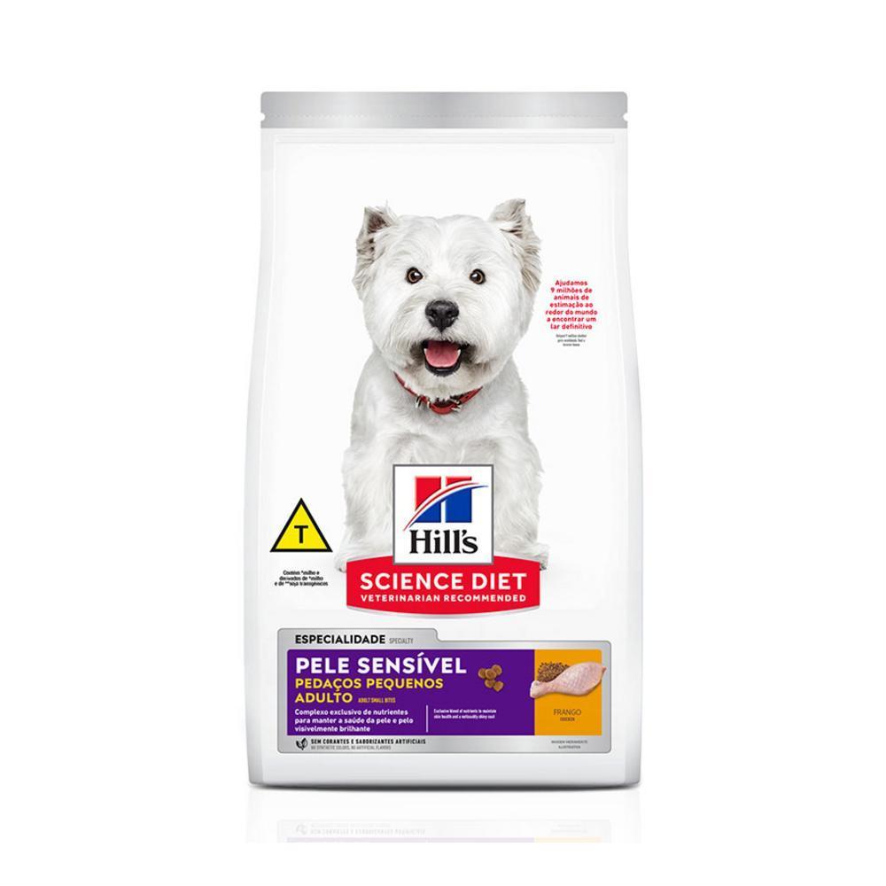 Ração Hills Caes Ad Pele Sencivel Pedacos Peq 6,8 Kg