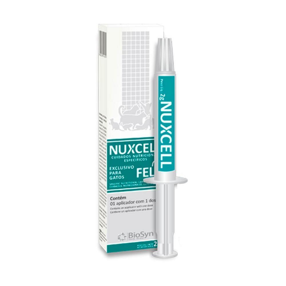 Suplemento Vitamínico Nuxcell Fel para Gatos Biosyn 2G