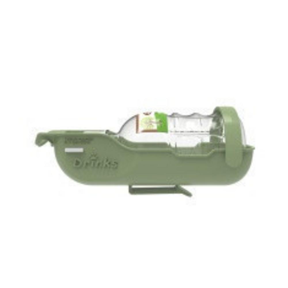 Bebedouro Portátil Plast Pet Eco Verde Oliva para Cães