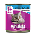 Ração Úmida Whiskas Lata Atum ao Molho para Gatos Adultos 290 g 15un