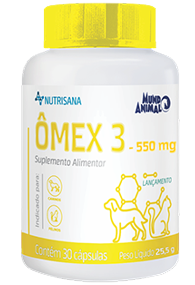 Nutrisana Omex 3 - 550 mg Com 30 Capsulas