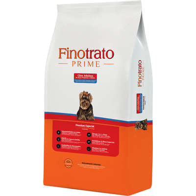 Ração Seca Finotrato Prime Premium Especial para Cães Adultos Raças Pequenas e Médias - 10,1Kg