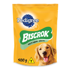 Biscoito Pedigree Biscrok Para Cães Adultos Multi 500g 4un