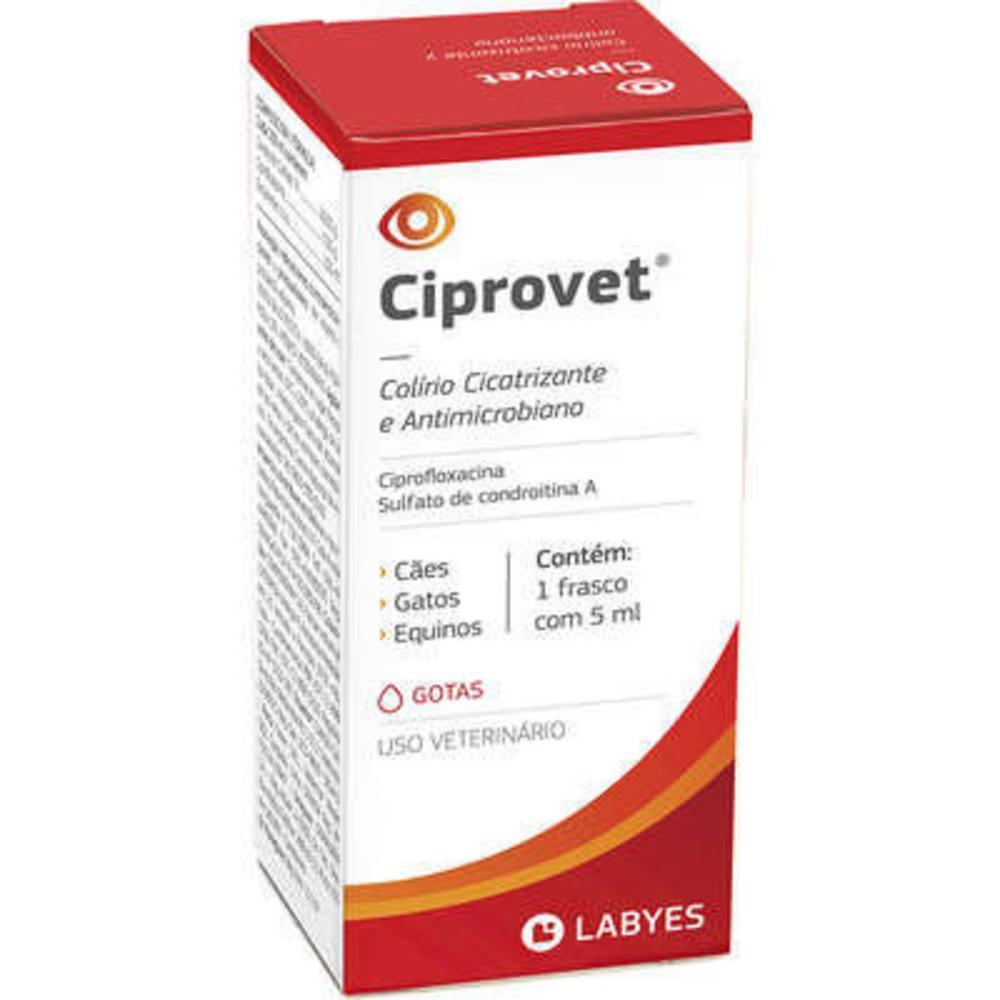 Ciprovet Colírio Labyes 5Ml