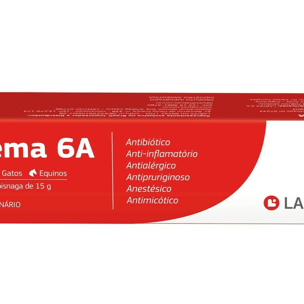Pomada Dermatológica Labyes Crema 6A 15G