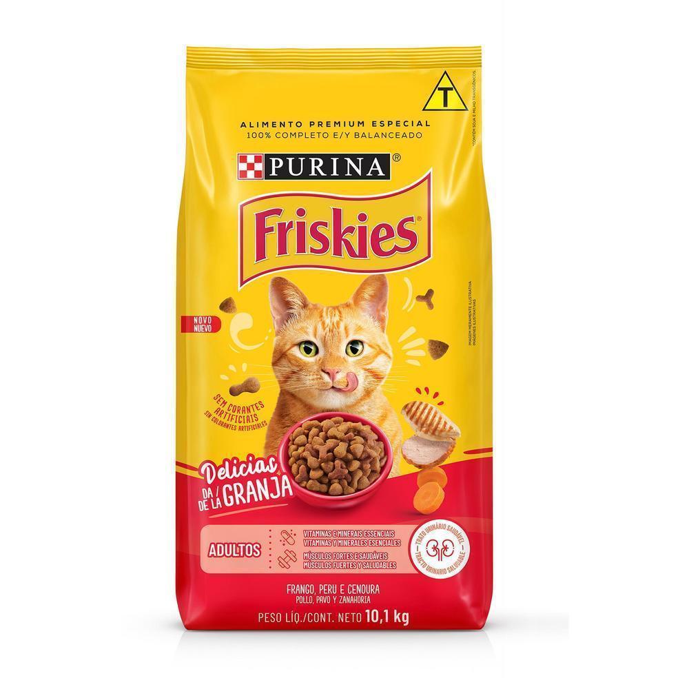 Ração FRISKIES Gatos Adultos Frango 10,1kg