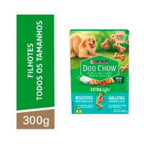 Biscoito Dog Chow Extra Life para Cães Filhotes Sabor Frango e Leite - 300g