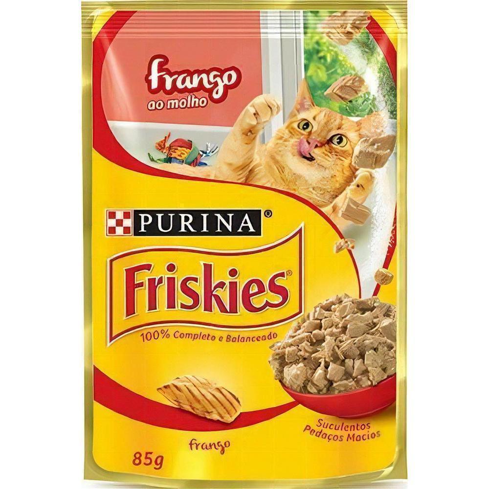 Ração Úmida Gatos Adultos FRISKIES Frango 85g