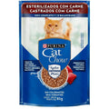 Ração Úmida CAT CHOW Gatos Castrados Carne ao molho 85g