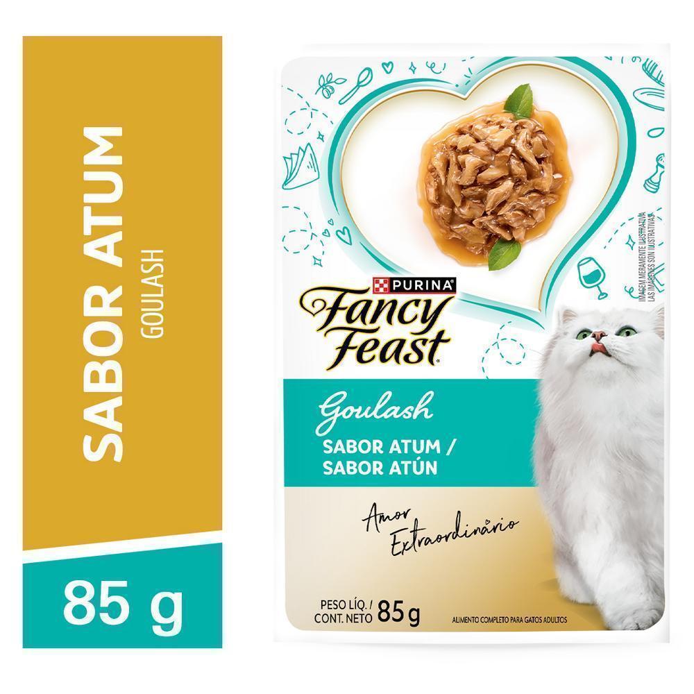 Ração Úmida FANCY FEAST GOULASH Gatos Adultos Atum 85g