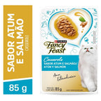 Ração Úmida FANCY FEAST CASSEROLE Gatos Adultos Atum e Salmão 85g