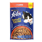 Ração Úmida FELIX Fantastic Tiritas Carne 85g