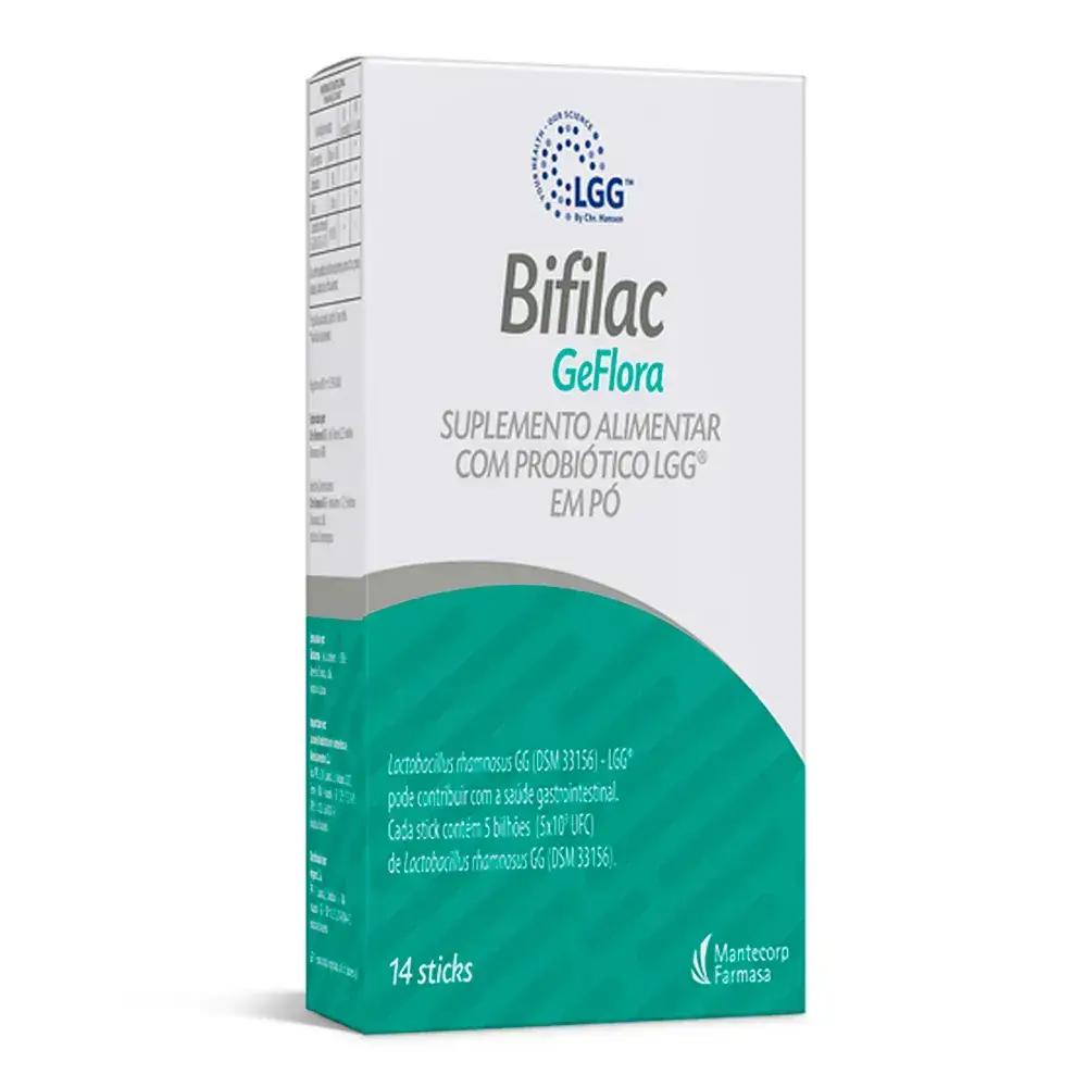 Bifilac Geflora Pó com 14 Sticks
