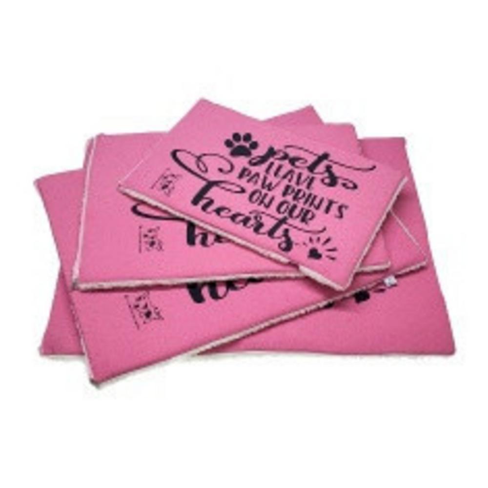 Colchonete Snow Comfort Pickorruchos para Cães Fuchsia