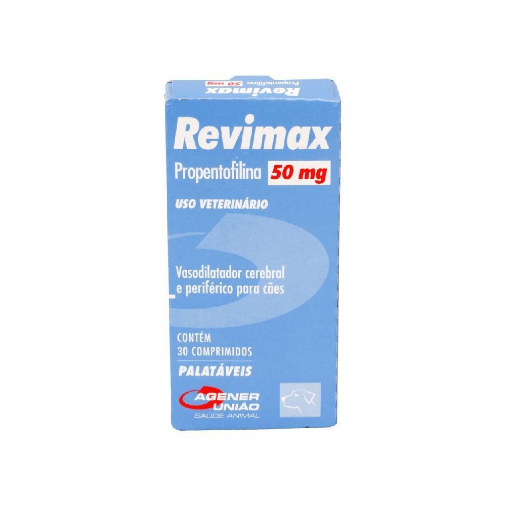 Revimax 50mg Agener União 30 Comprimidos