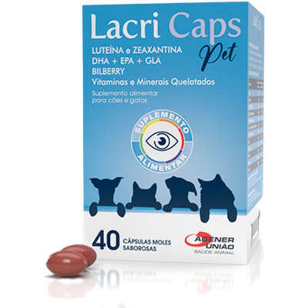 Suplemento Alimentar Agener União Lacri Caps - 40 Cápsulas