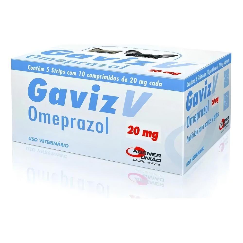 Gaviz 20mg Omeprazol Strip com 10 Comprimidos