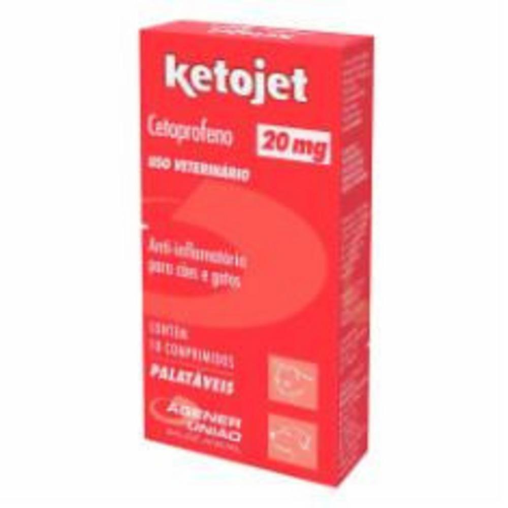 Ketojet Agener União 10 Comprimidos