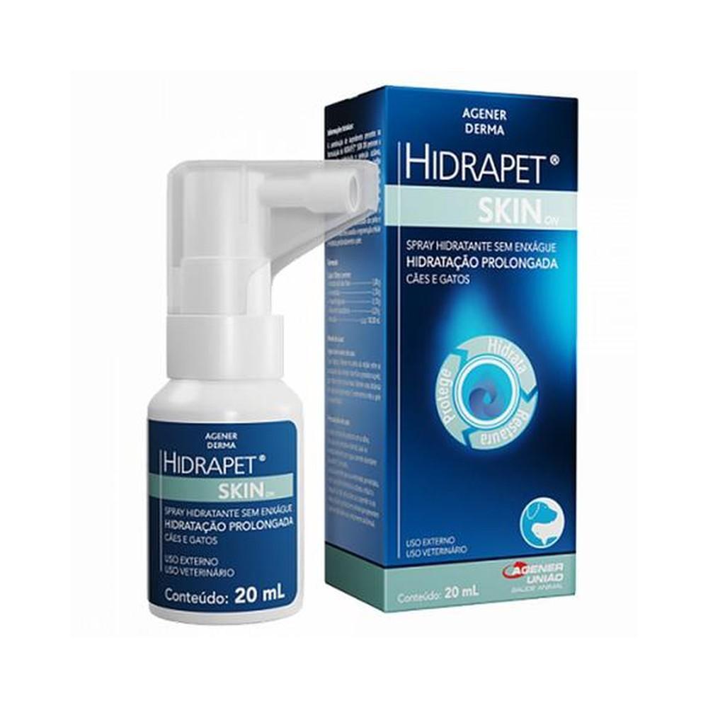 Spray Hidratante Hidrapet Skin On para Cães e Gatos 20 ml