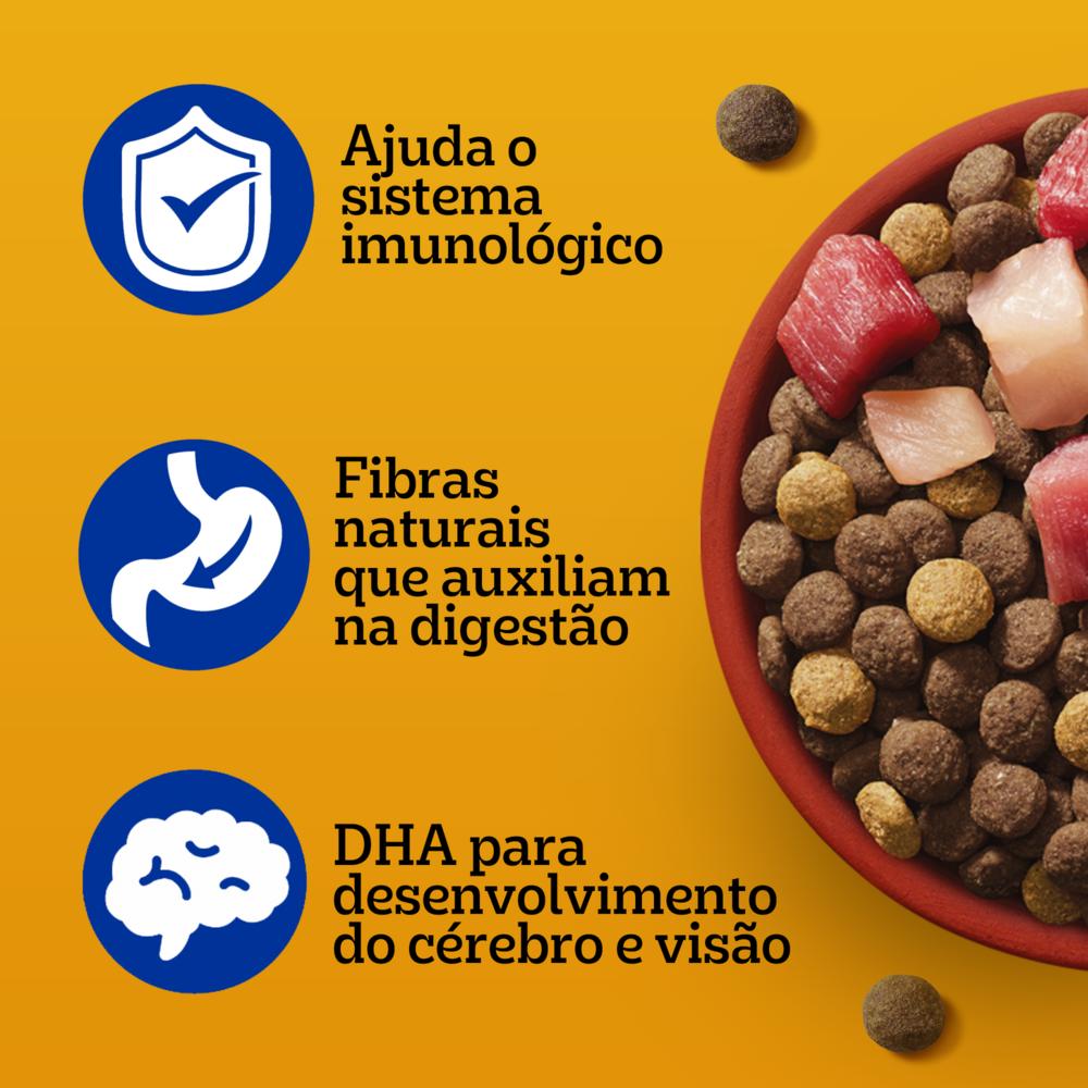 Ração Pedigree Carne Frango e Cereais Cães Filhotes 10,1 kg