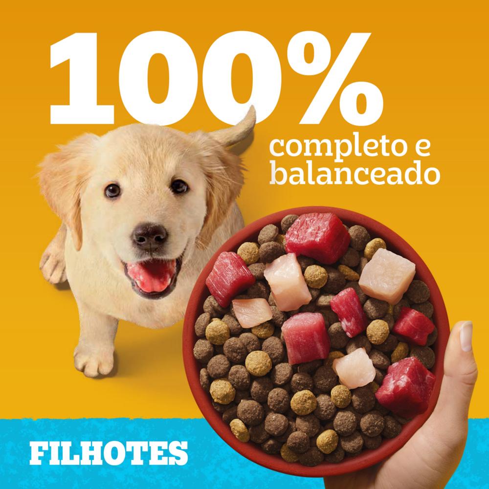 Ração Pedigree Carne Frango e Cereais Cães Filhotes 10,1 kg