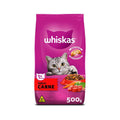 Ração para Gatos Adultos Sabor Carne Whiskas 500G