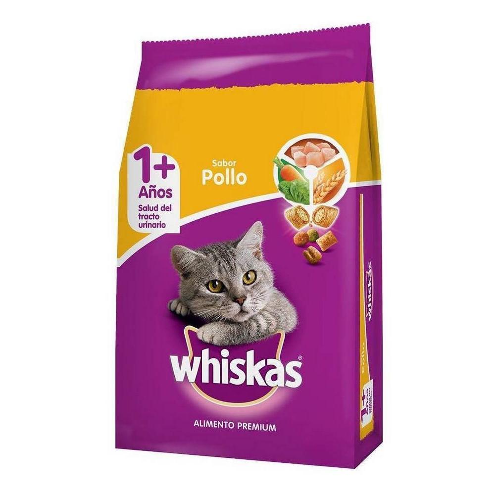 Ração Whiskas Adulto Frango 3Kg