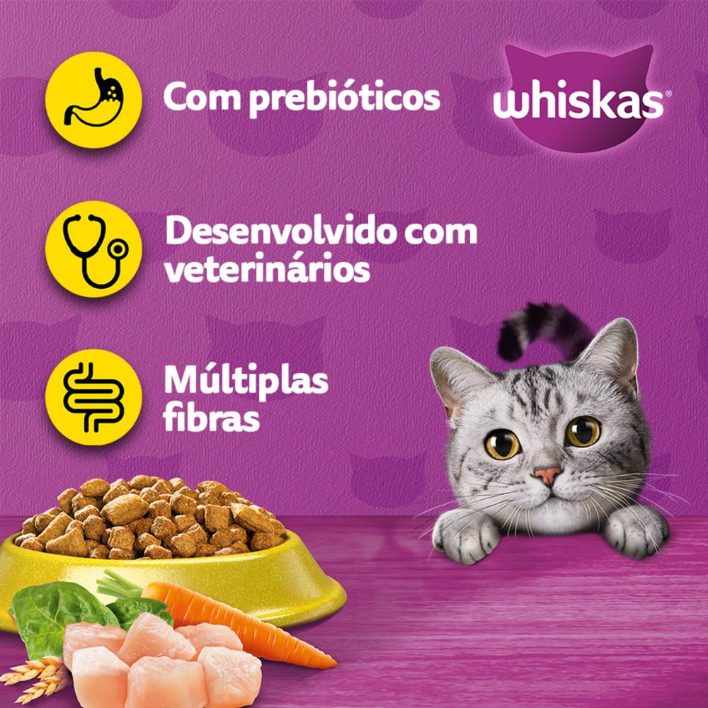 Ração Whiskas Frango Gatos Adultos 10,1 kg