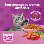 Ração Whiskas Carne e Leite Gatos Filhotes 10,1 kg