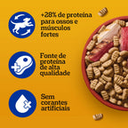 Ração Pedigree High Protein Cães Adultos Carne e Frango 10,1kg