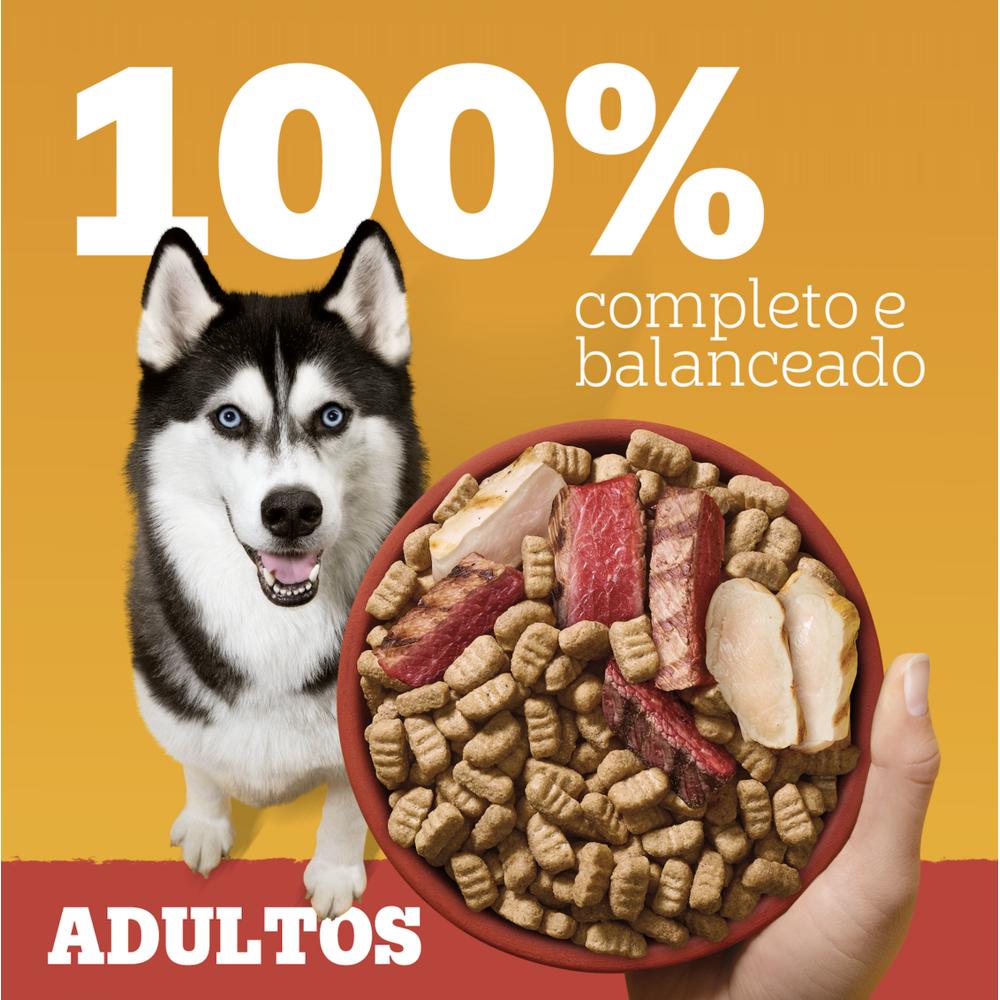 Ração Pedigree High Protein Cães Adultos Carne e Frango 10,1kg